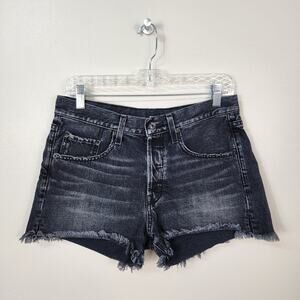 EDWIN CAI | Cut-Off Shorts In Nocturne Size 28 Denim Distressed Bohemian Staple